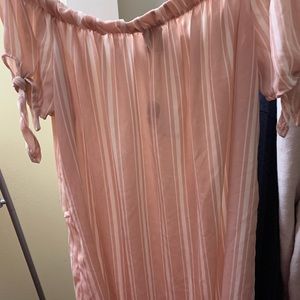 Off the shoulder dress